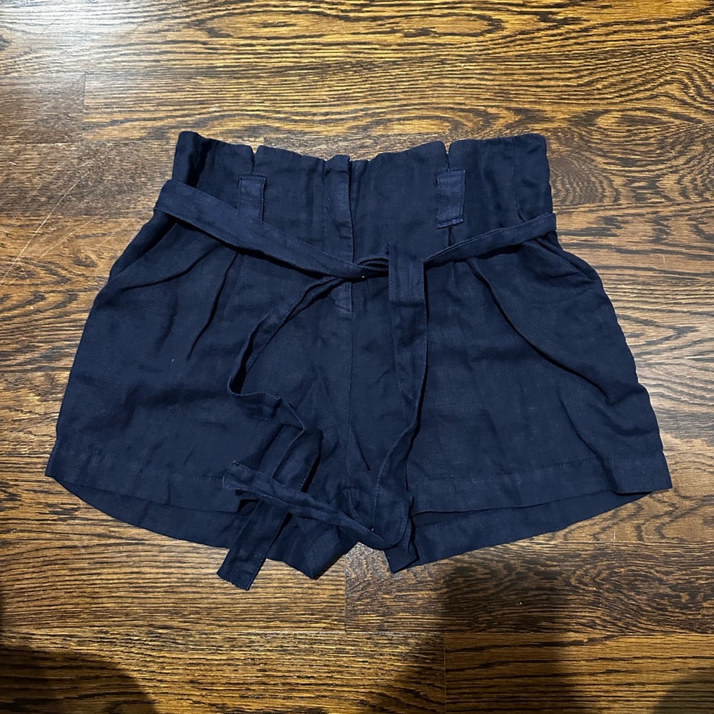 Navy L’AGENCE Women's Shorts